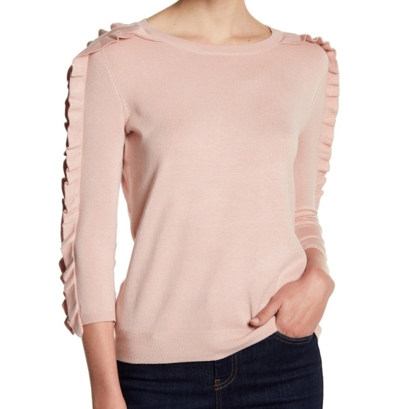 Philosophy Sweaters - COPY - 🦄 Philosophy Apparel3/4 Length Ruffle Sleeve Sweater
